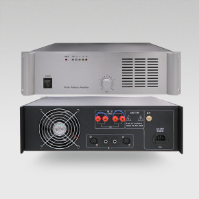 3U機(jī)型大功率純后級(jí)定壓功放銀色 型號(hào)CXC-2000